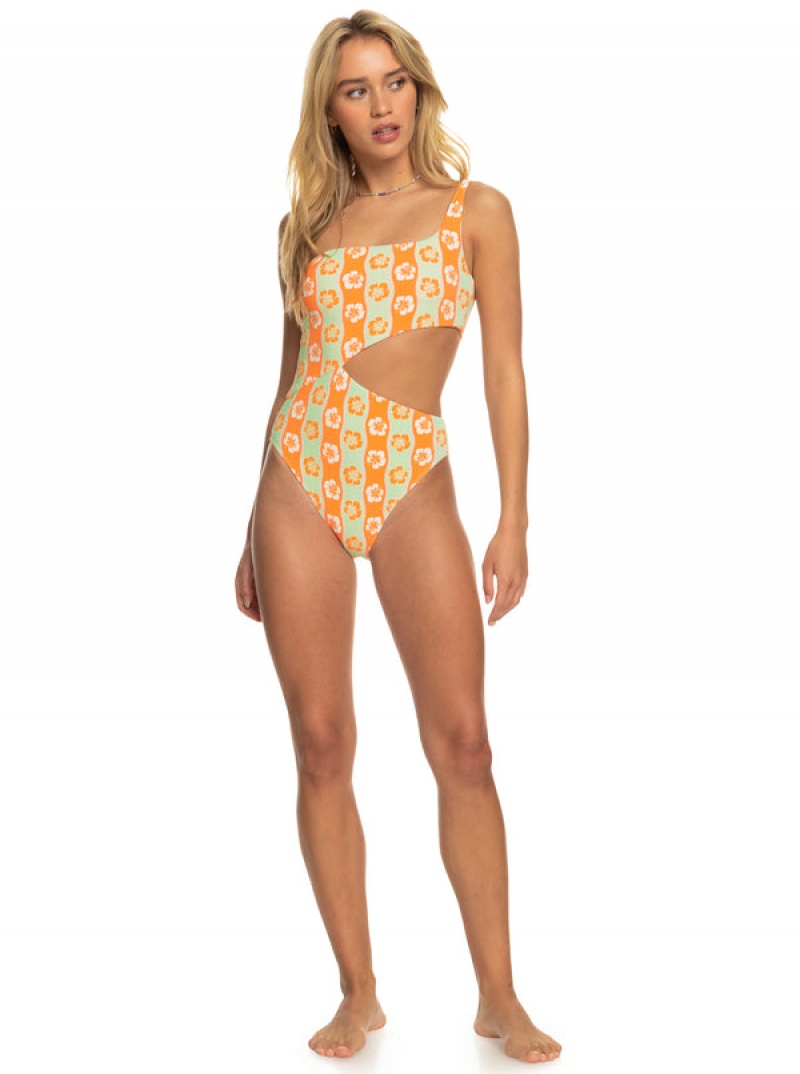 Bañadores Roxy Wavy Babe One-Piece | 384GCKSMH