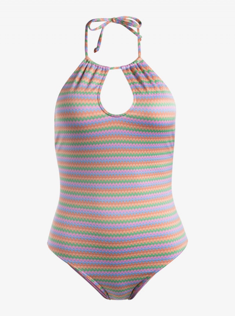 Bañadores Roxy Wavy Stripe One-Piece | 827JBADWS