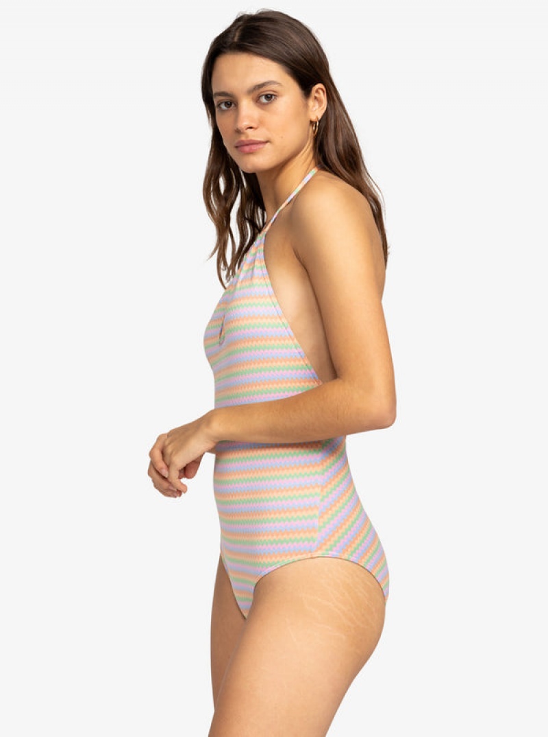 Bañadores Roxy Wavy Stripe One-Piece | 827JBADWS