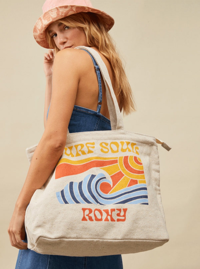 Bolsa de Mano Roxy Summer Flower | 623FTOXKU