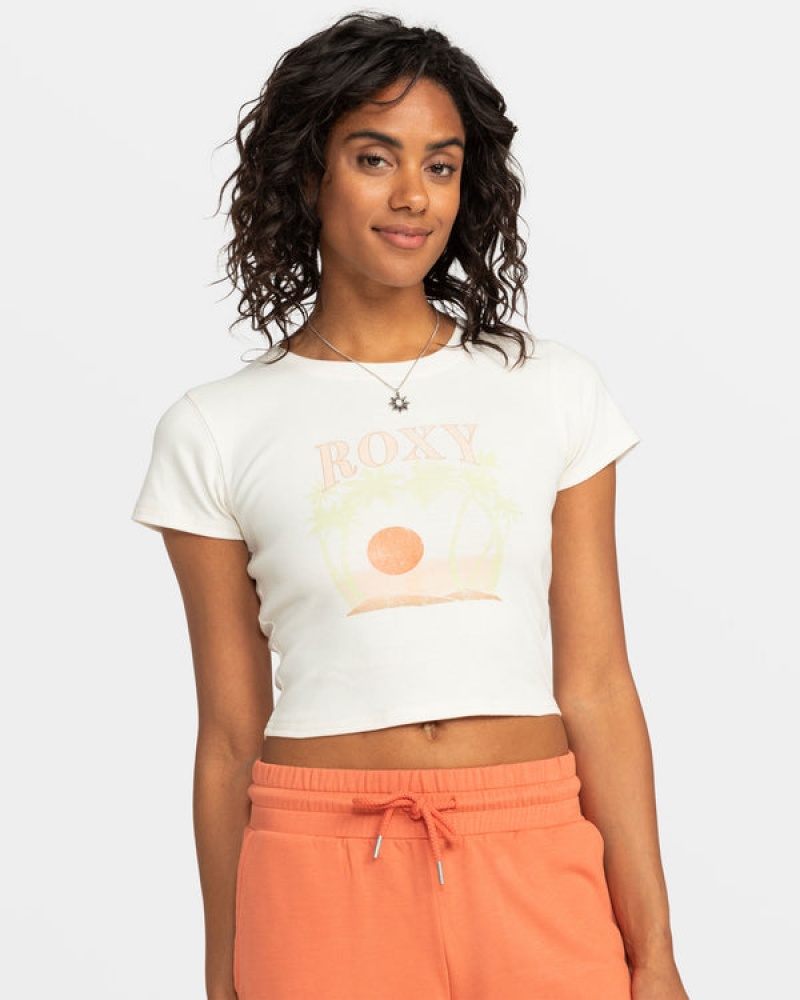 Camiseta Roxy All Day Shrunken | 981VOSIPQ