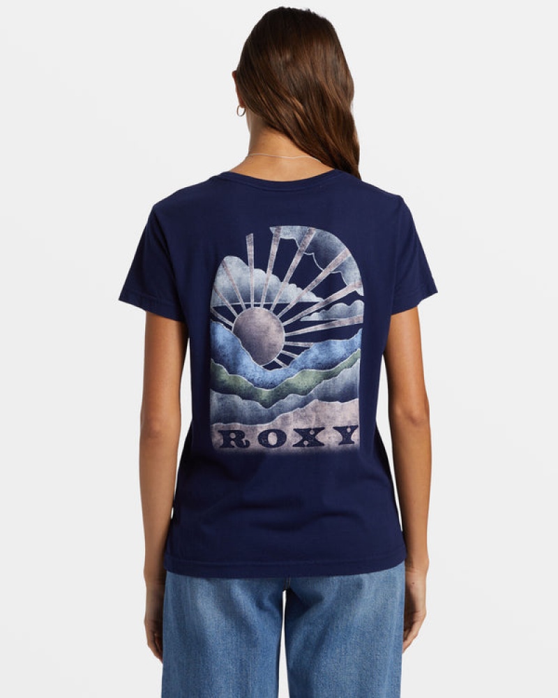 Camiseta Roxy Get Lost In The Moment Boyfriend | 340YCMJDL