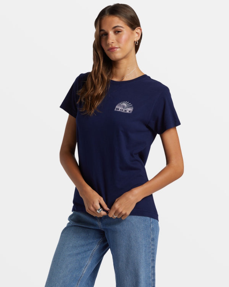 Camiseta Roxy Get Lost In The Moment Boyfriend | 340YCMJDL