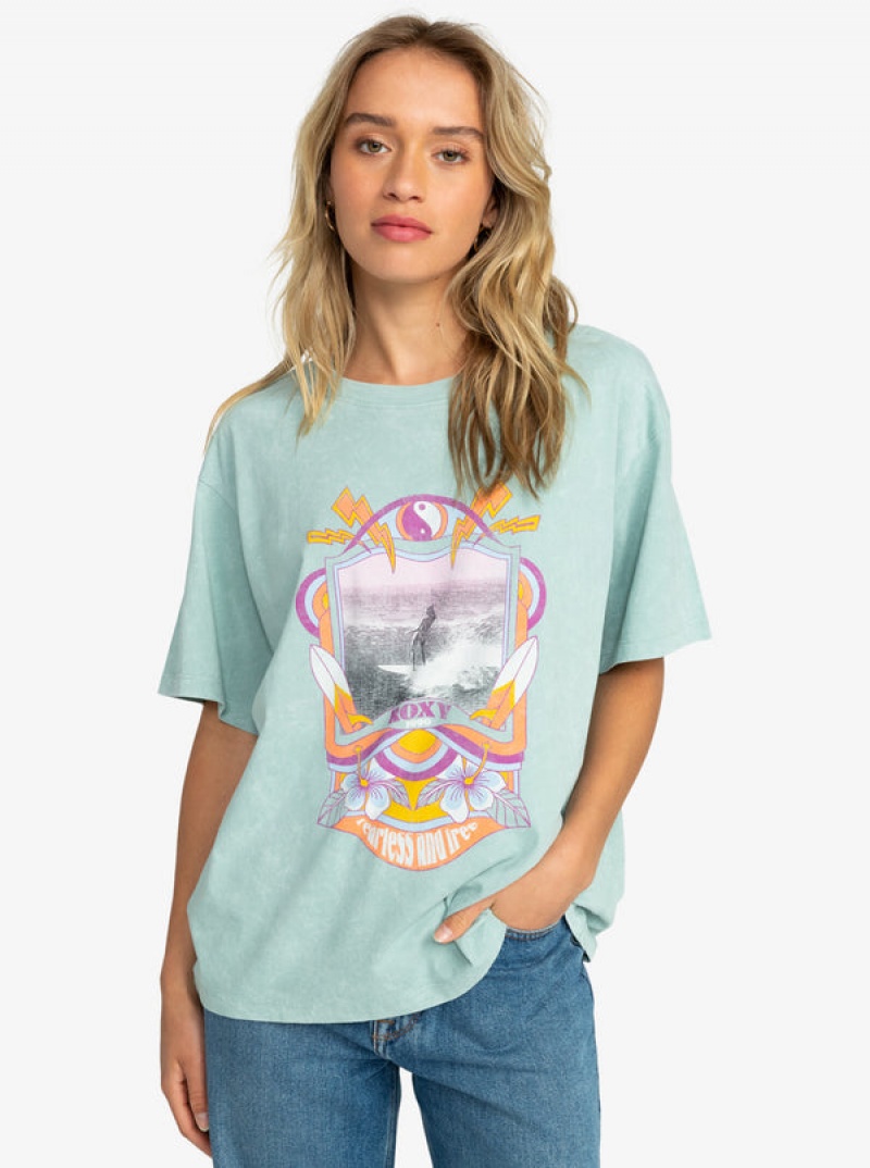 Camiseta Roxy Girl Need Love A Oversized | 742ATPRMD