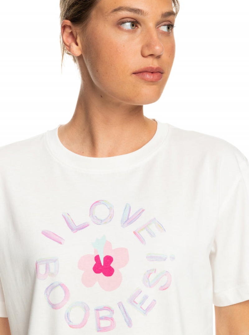 Camiseta Roxy Keep A Breast Day | 935VCODHI