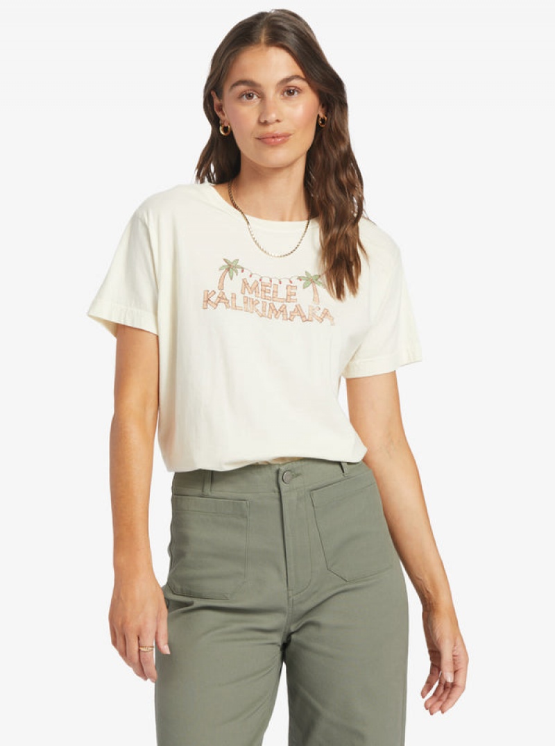 Camiseta Roxy Mele Tiki Boyfriend | 120CGSZUN