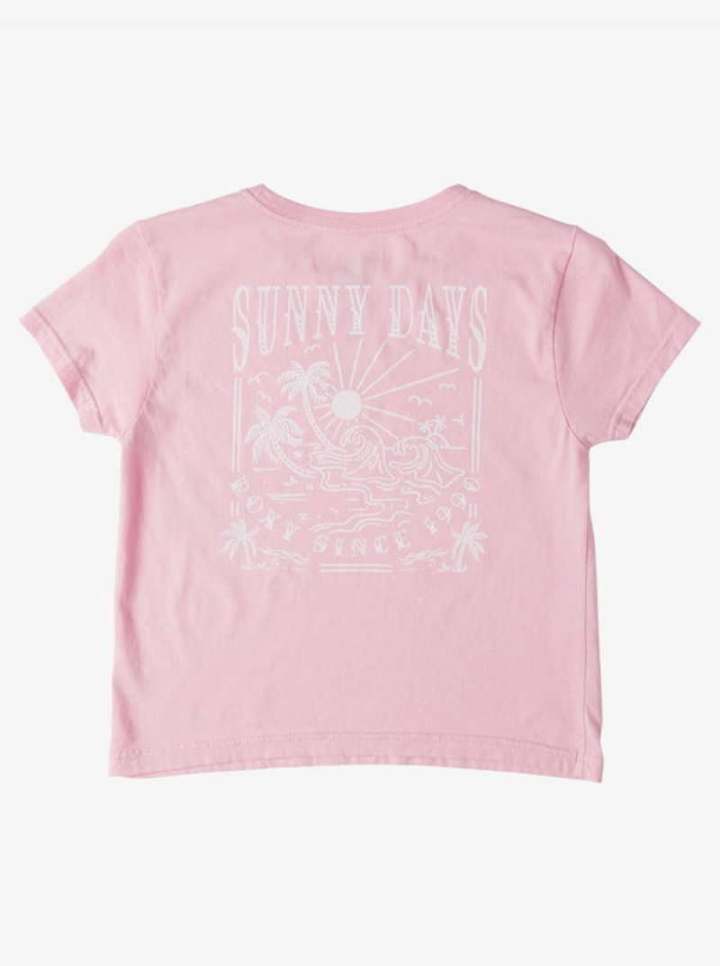 Camiseta Roxy Sunny Days Boyfriend Niña | 830HEDOMZ