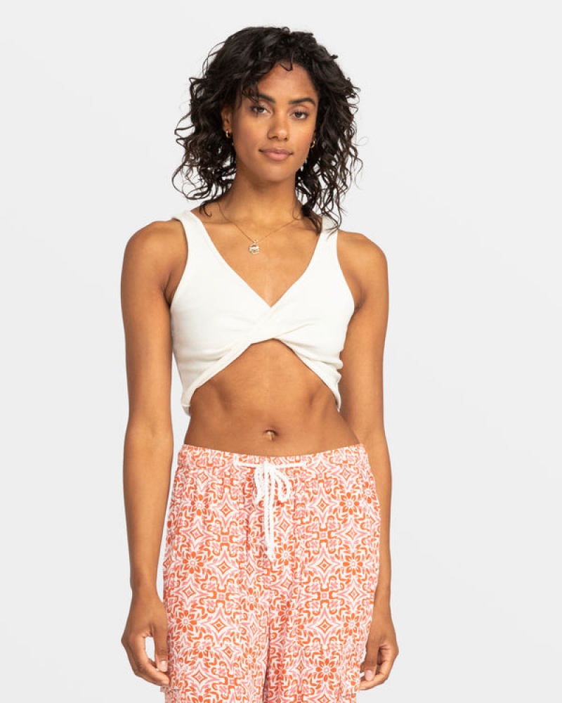 Camiseta Tirantes Roxy Riviera Cropped | 904EIVKAY