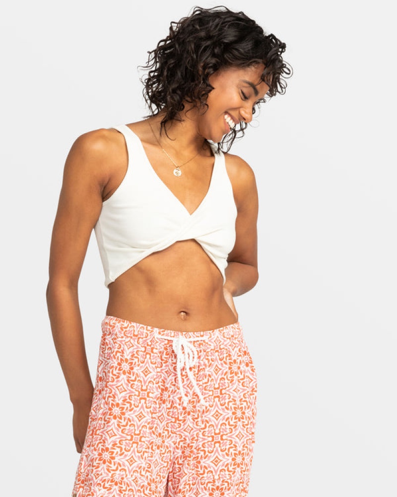 Camiseta Tirantes Roxy Riviera Cropped | 904EIVKAY