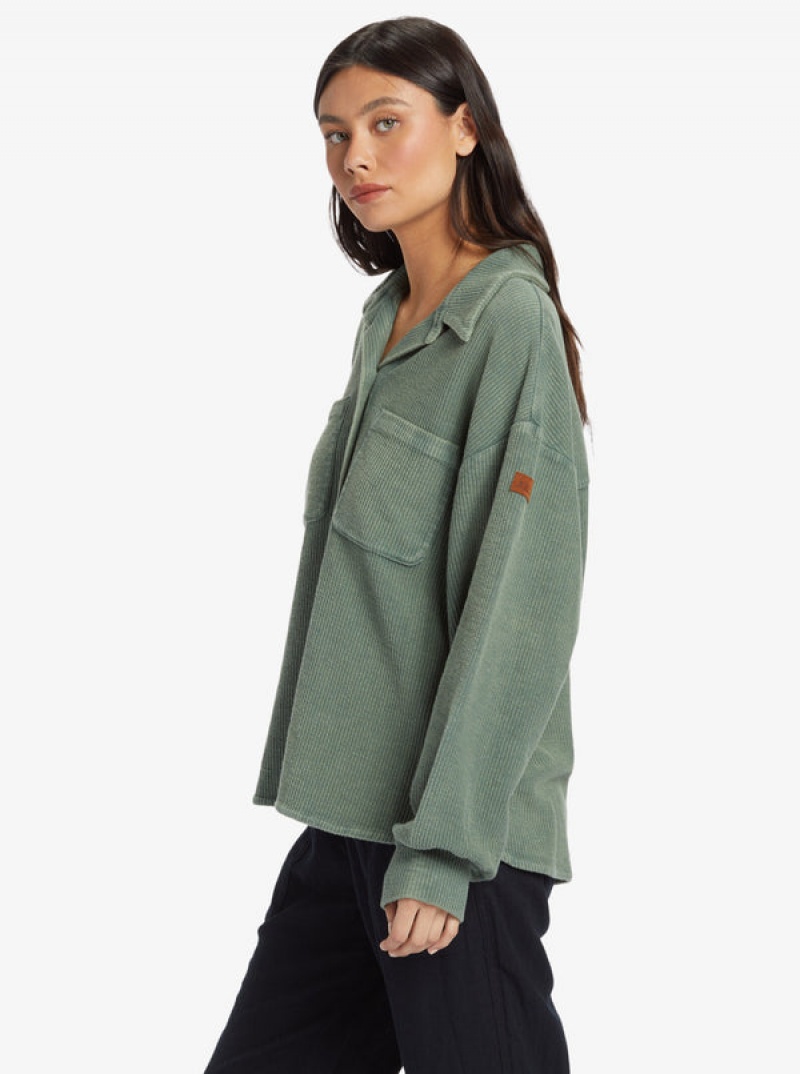 Camperas Roxy Off Duty Knit Shacket | 807ULZKFM