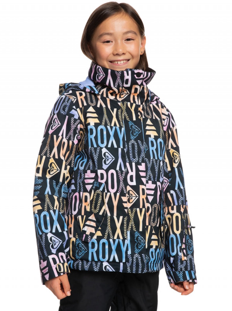 Chaquetas Snowboard Roxy Jetty Technical Niña | 847BRQUMK