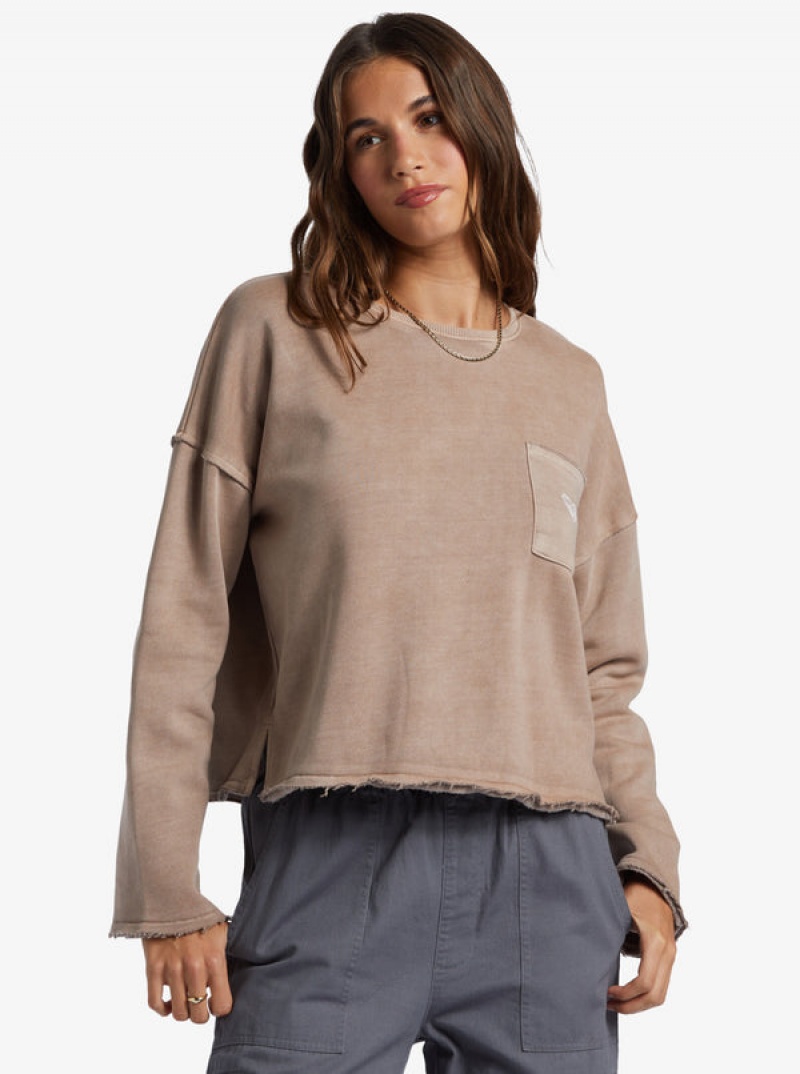 Ropa De Casa Roxy Doheny Crew Neck | 187DIBFYM