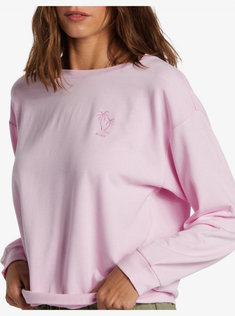 Ropa De Casa Roxy Surfing By Moonlight Crew Neck | 397APZQOR