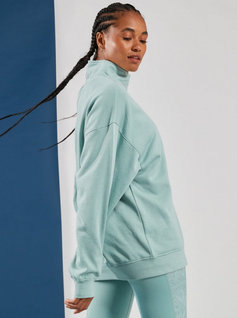 Ropa De Casa Roxy Waves Of Warmth Half-Zip Fleece | 074TLQXZU