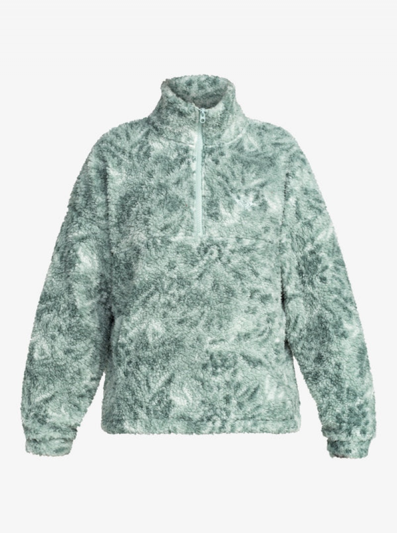 Ropa De Casa Roxy Waves Of Warmth Half-Zip Fleece | 074TLQXZU