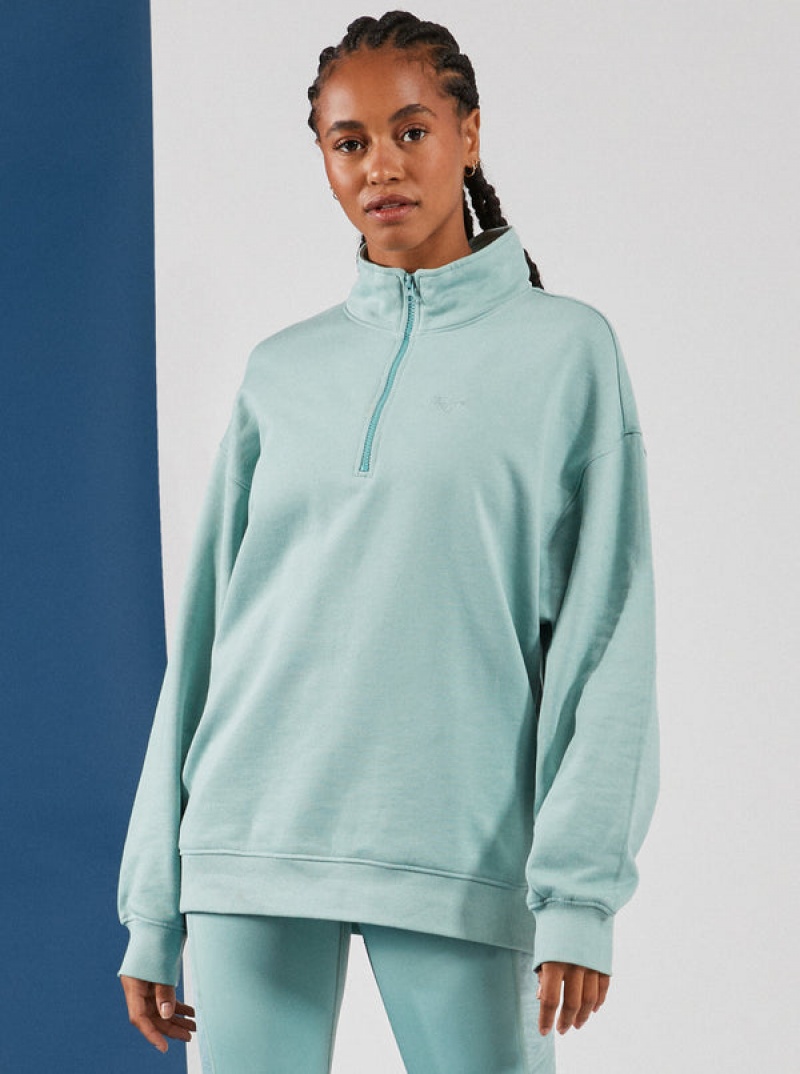 Ropa De Casa Roxy Waves Of Warmth Half-Zip Fleece | 074TLQXZU