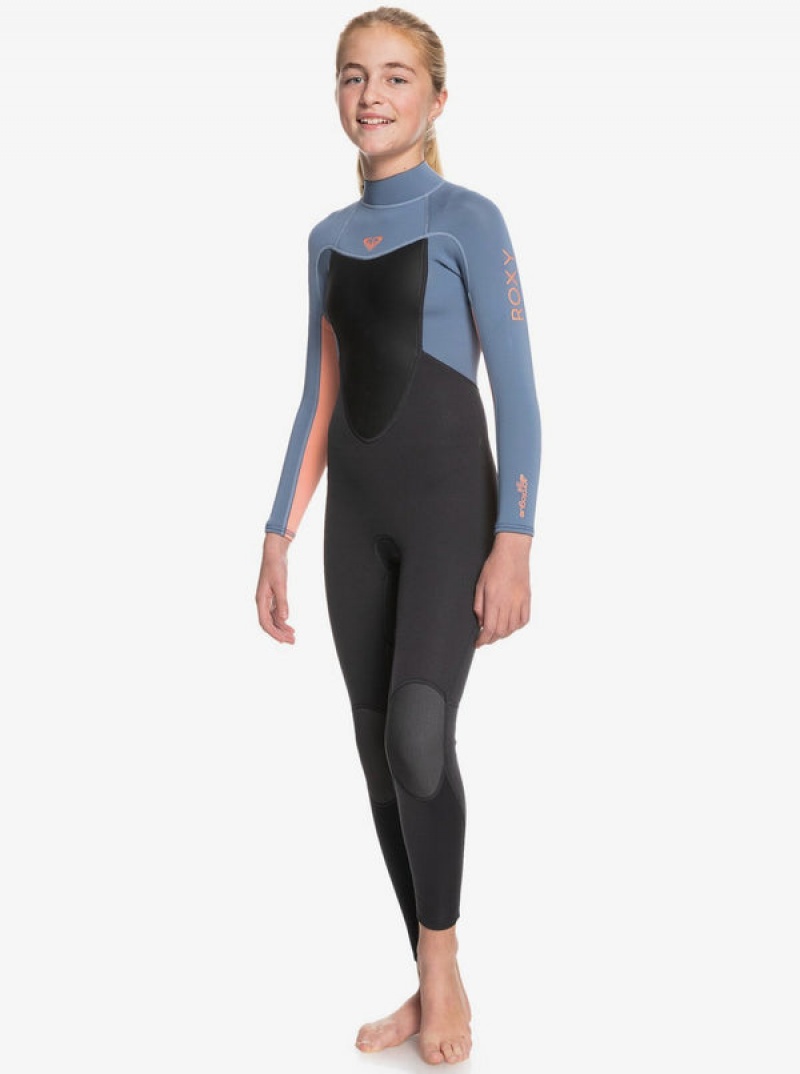 Ropa de Baño Roxy 3/2mm Prologue Back Zip Wetsuit Niña | 206KYWEOC