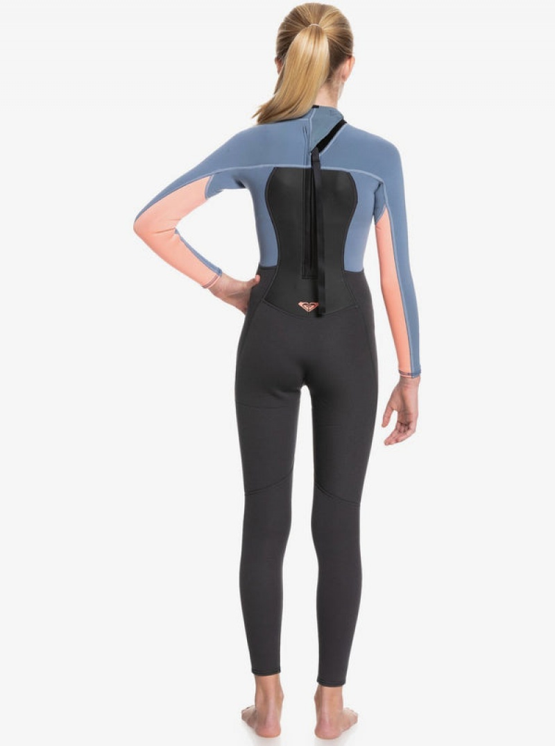 Ropa de Baño Roxy 3/2mm Prologue Back Zip Wetsuit Niña | 206KYWEOC