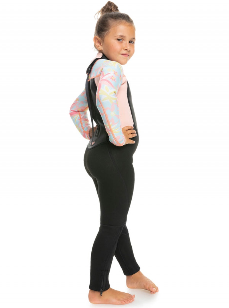 Ropa de Baño Roxy 3/2mm Prologue Back Zip Wetsuit Niña | 671KNQDTL