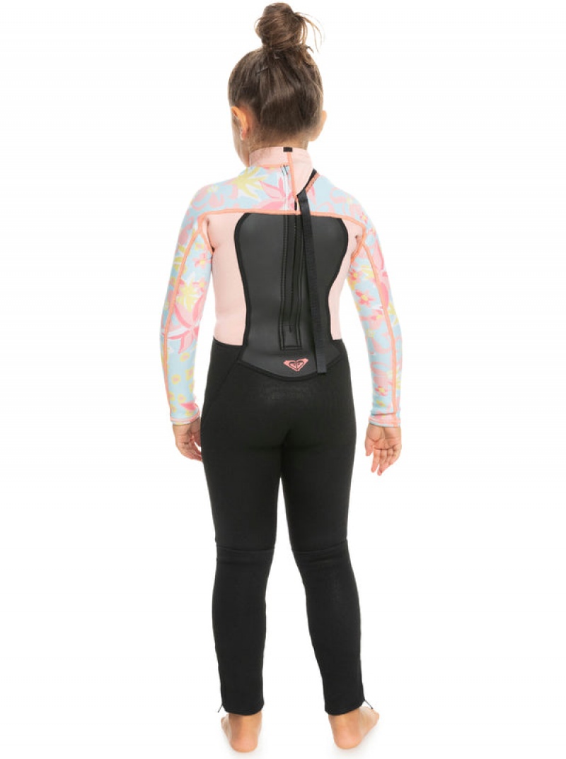 Ropa de Baño Roxy 3/2mm Prologue Back Zip Wetsuit Niña | 671KNQDTL