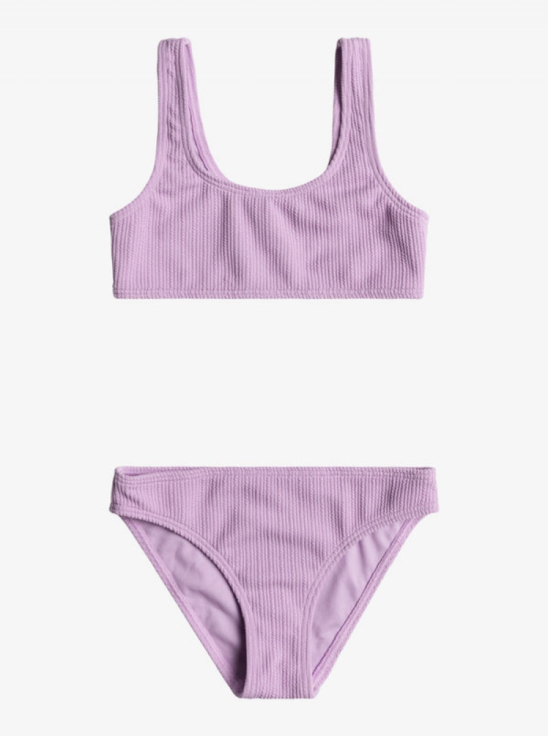 Ropa de Baño Roxy Aruba Bralette Set Niña | 754AWRNSE