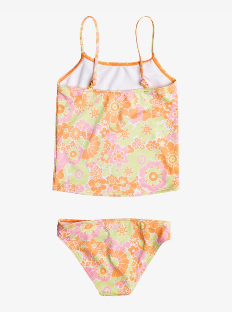 Ropa de Baño Roxy Happiness Feeling Two Pieceini Set Niña | 510ZXTUGW