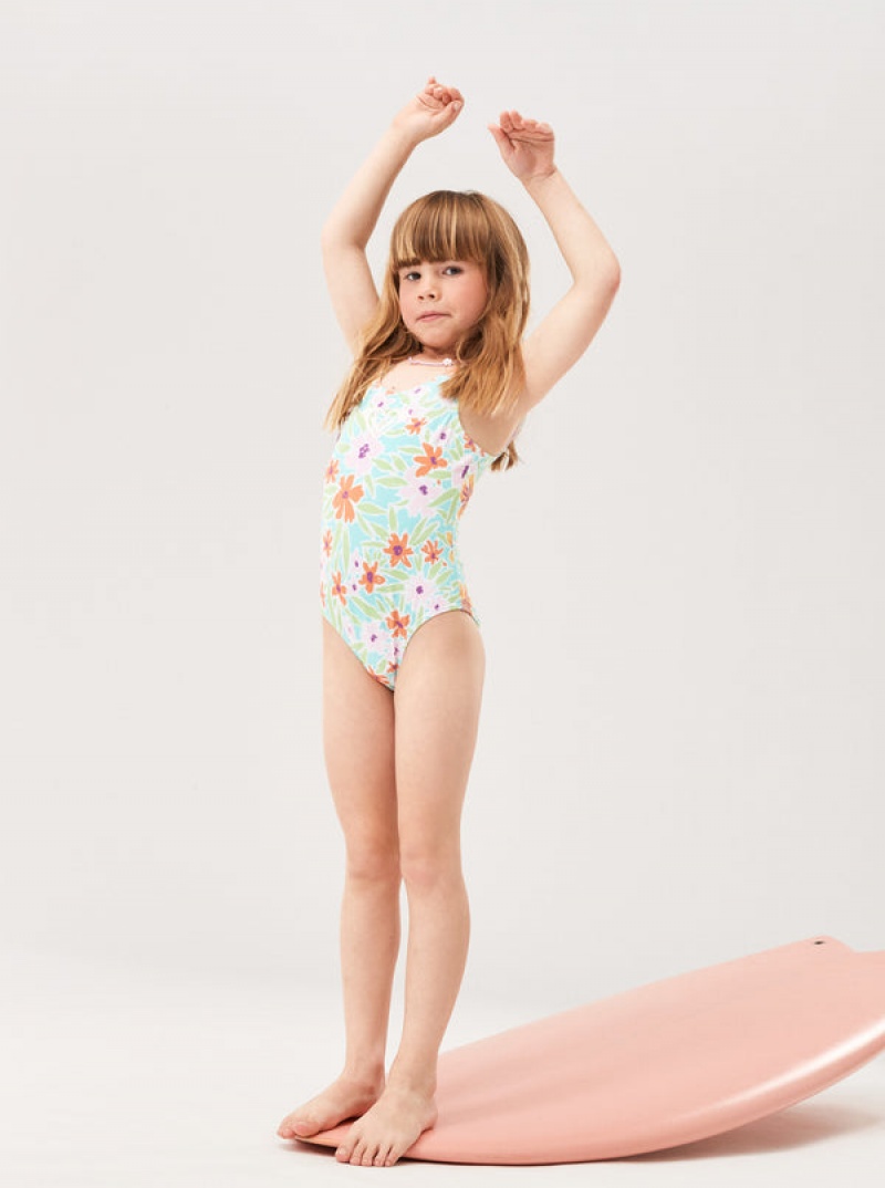 Ropa de Baño Roxy Hawaiian Spirit One-Piece Niña | 136ELKVFR