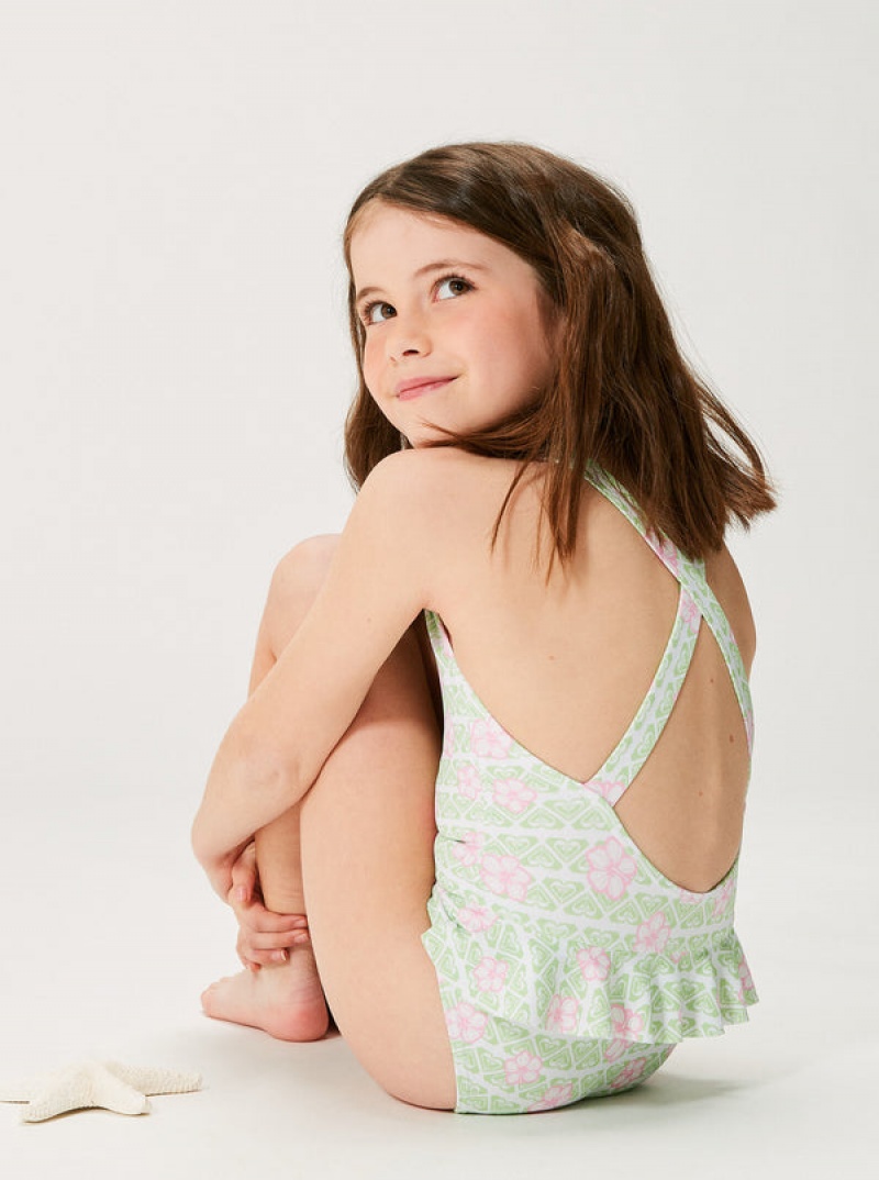 Ropa de Baño Roxy Hibiline One-Piece Niña | 790XTMNHB