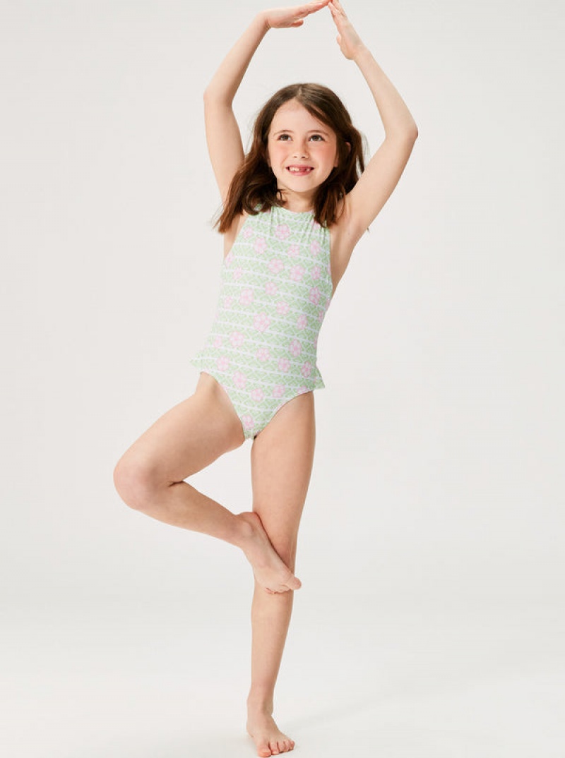 Ropa de Baño Roxy Hibiline One-Piece Niña | 790XTMNHB