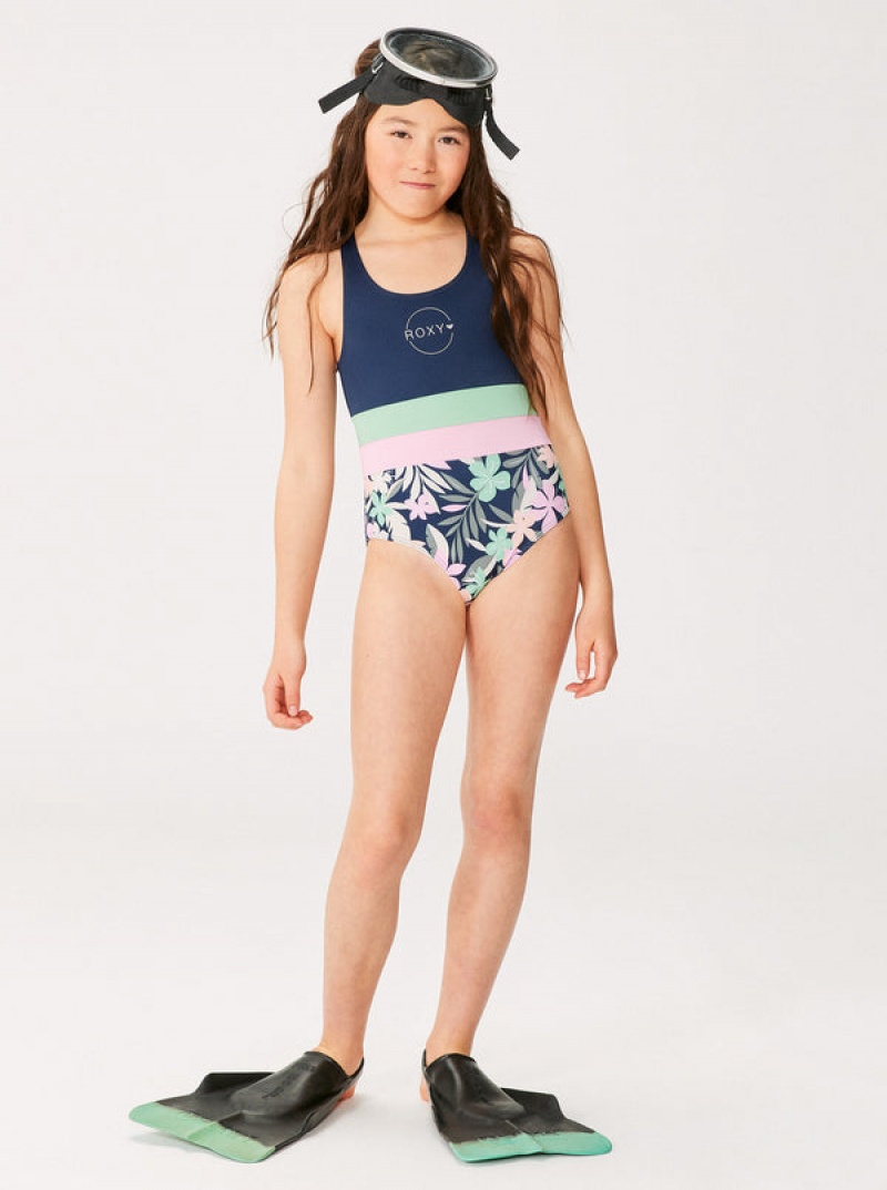 Ropa de Baño Roxy Ilacabo Active One-Piece Niña | 975KTLISP