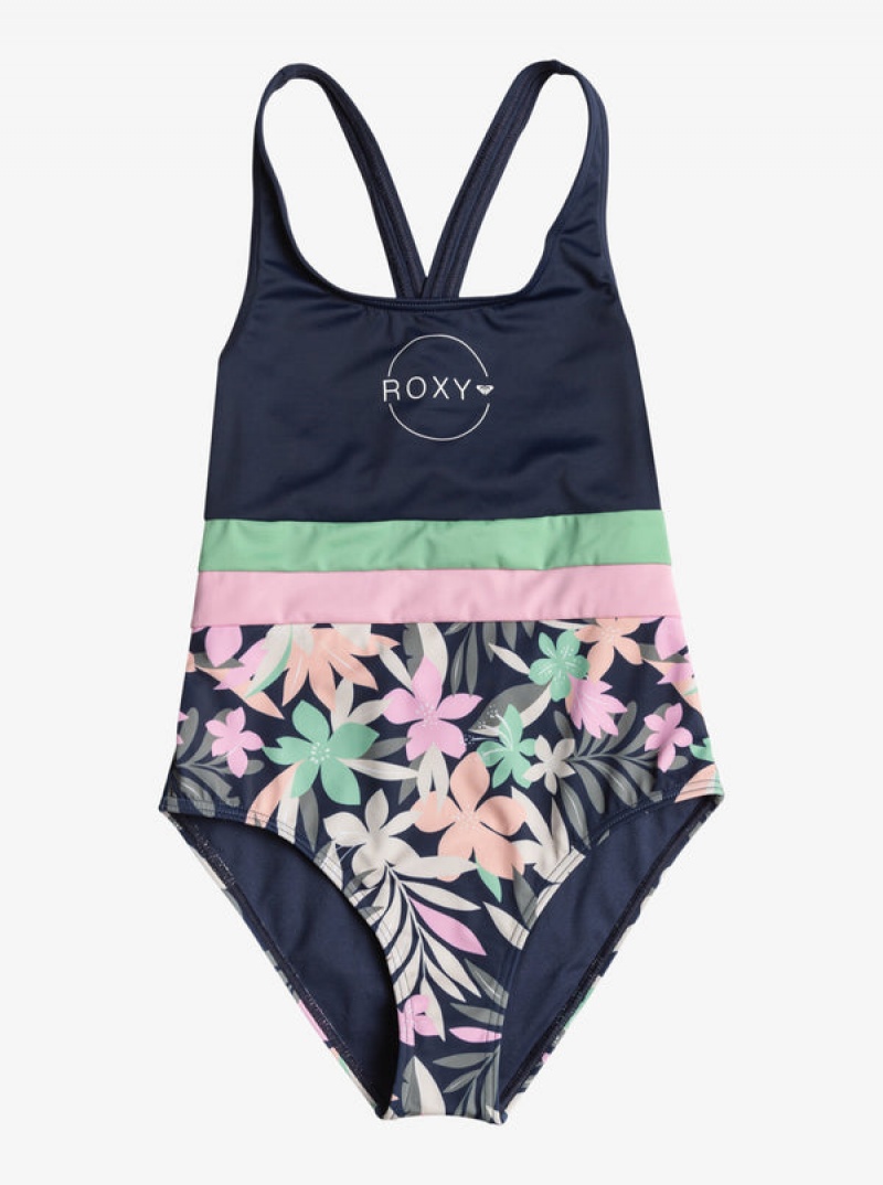 Ropa de Baño Roxy Ilacabo Active One-Piece Niña | 975KTLISP