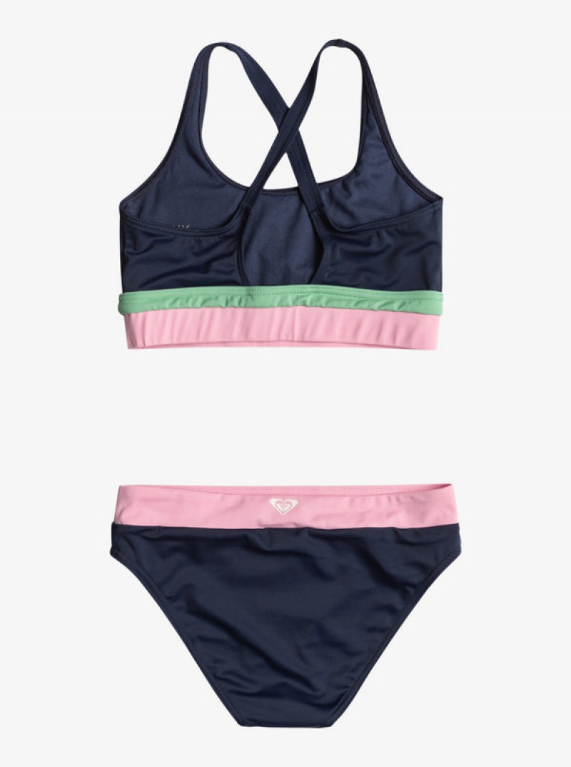 Ropa de Baño Roxy Ilacabo Active Set Niña | 785XRIEVH