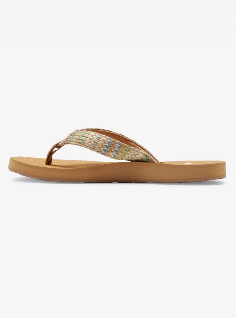 Sandalias Roxy Porto Raffia II | 407OEZCXN