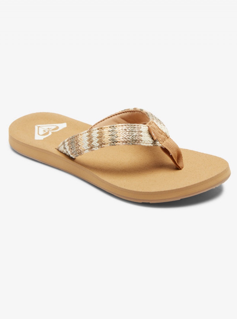 Sandalias Roxy Porto Raffia | 023IZTSEY