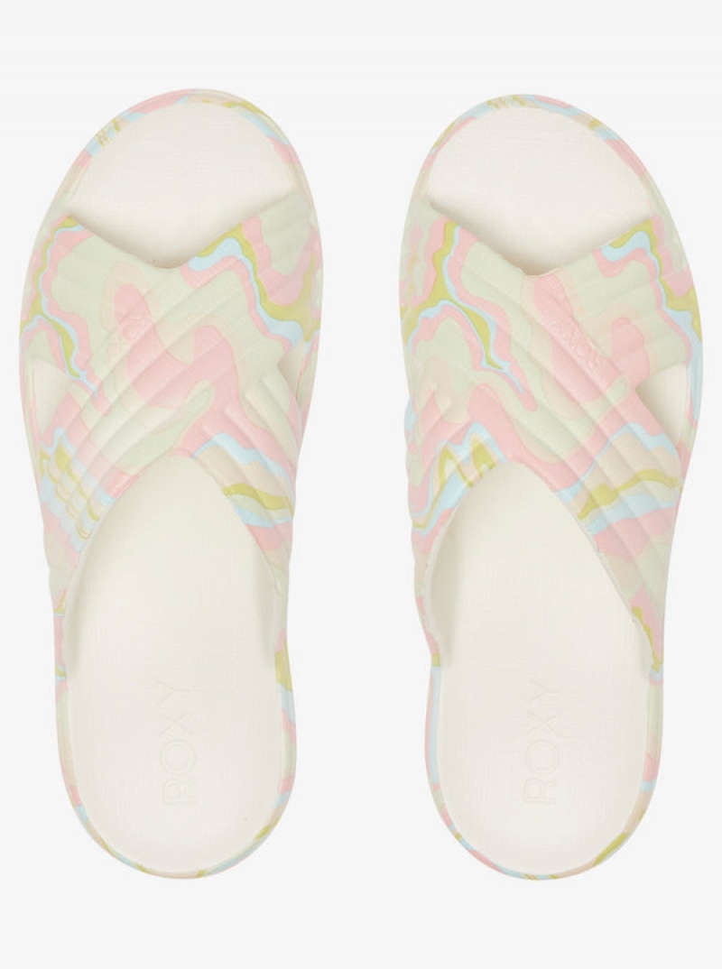 Sandalias Roxy Rivie Print | 036DQGKSA