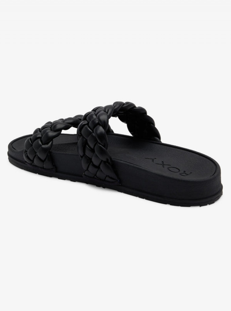 Sandalias Roxy Slippy Braided Agua-Friendly | 364XUJZVS