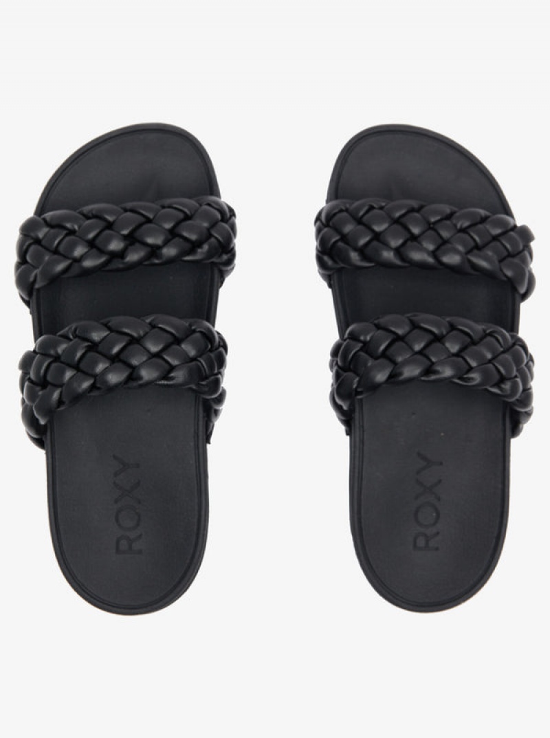 Sandalias Roxy Slippy Braided Agua-Friendly | 364XUJZVS