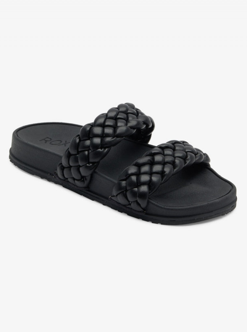 Sandalias Roxy Slippy Braided Agua-Friendly | 364XUJZVS