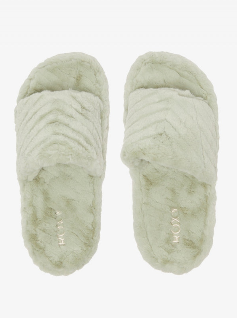 Sandalias Roxy Slippy Faux Fur | 168BRSXYF