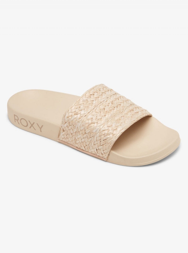 Sandalias Roxy Slippy Jute | 018FHLWNY