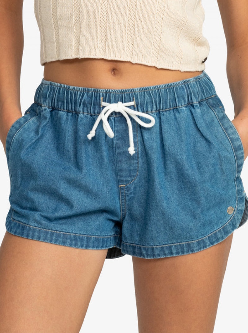 Short Roxy New Impossible Denim | 746JDBVEG