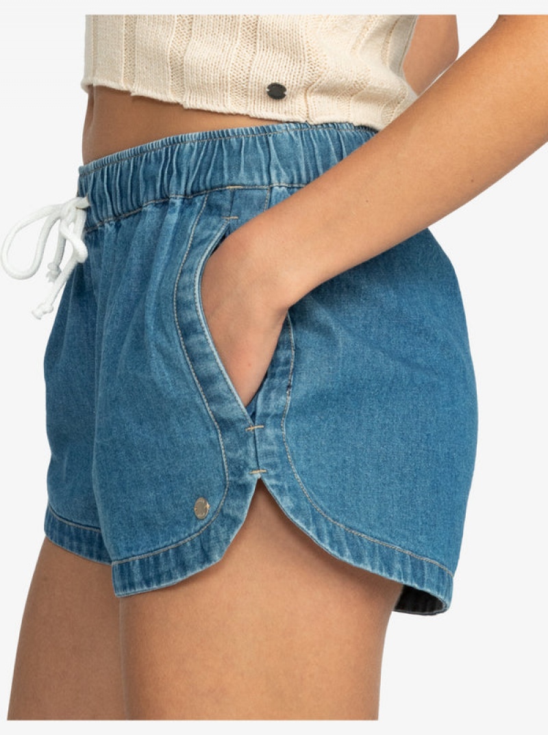 Short Roxy New Impossible Denim | 746JDBVEG