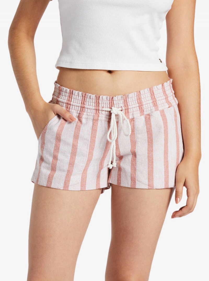 Short Roxy Oceanside Elastic Cintura | 695MGRVBJ