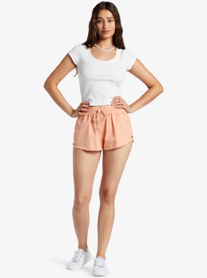 Short Roxy Scenic Route Elastic Cintura | 298ZDRPLS