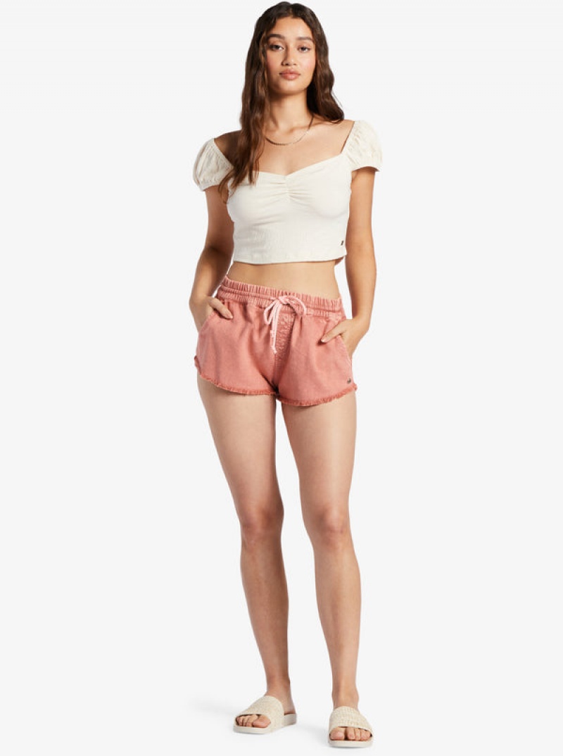 Short Roxy Scenic Route Elastic Cintura | 240PIKBAH