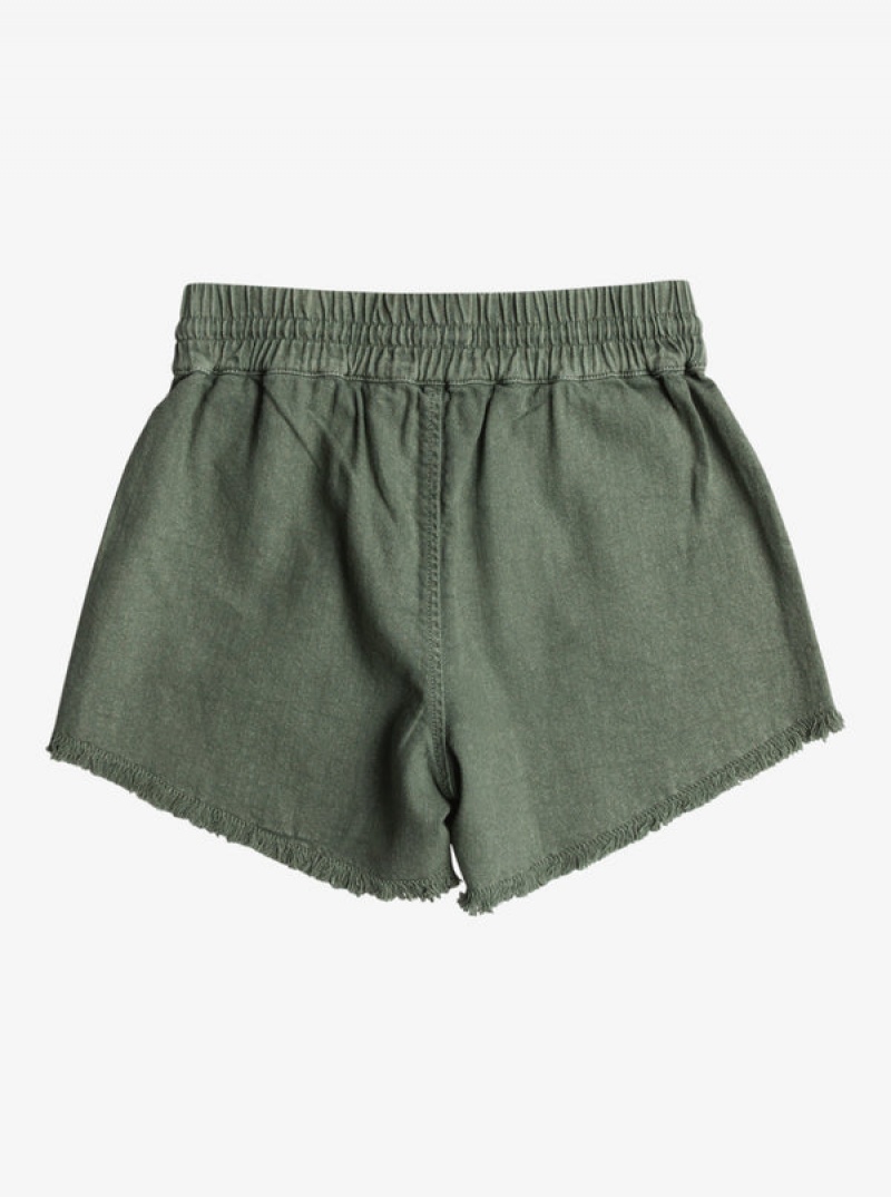 Short Roxy Scenic Route Twill Niña | 051CJKLNE