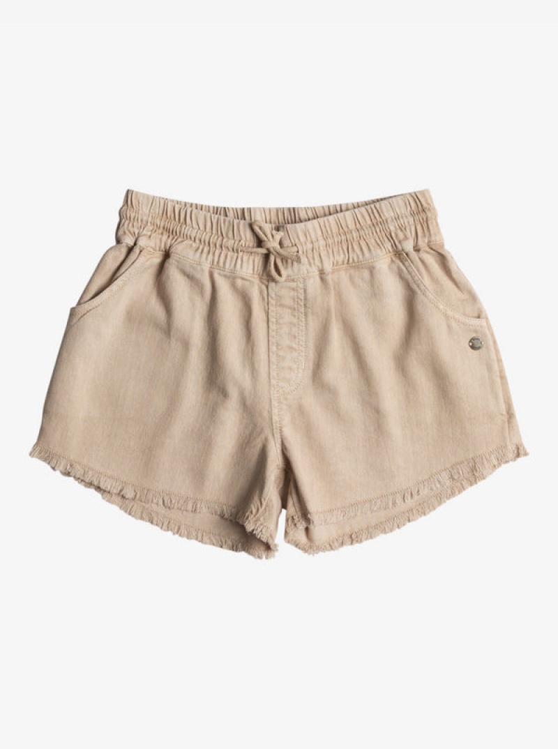 Short Roxy Scenic Route Twill Niña | 548YODJHF