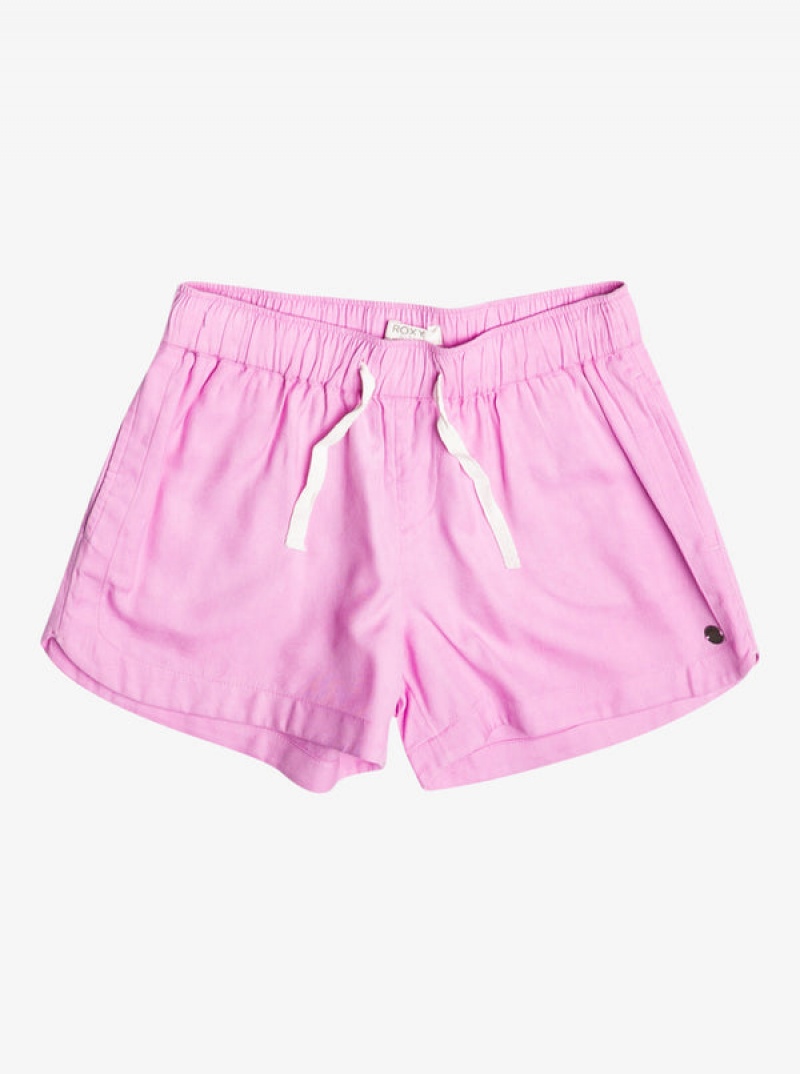 Short Roxy Una Mattina Elastic Cintura Niña | 614HTBXDA