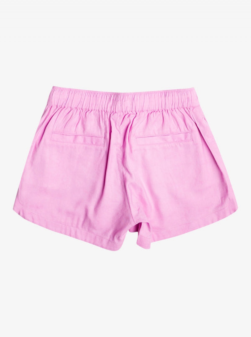 Short Roxy Una Mattina Elastic Cintura Niña | 614HTBXDA