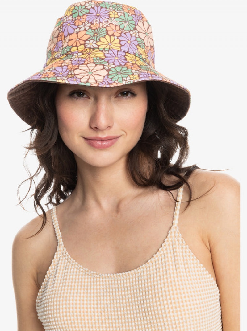 Sombreros Roxy Jasmine Paradise Reversible Sun | 253CAYPRE